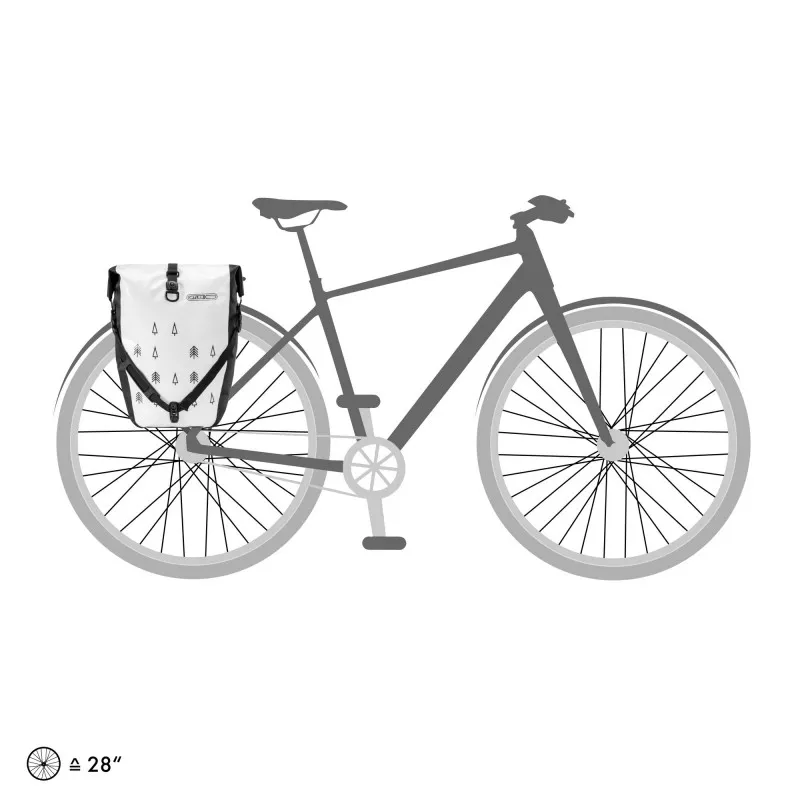 Ortlieb Back-Roller Design 20L Pannier Bag - Trees-6